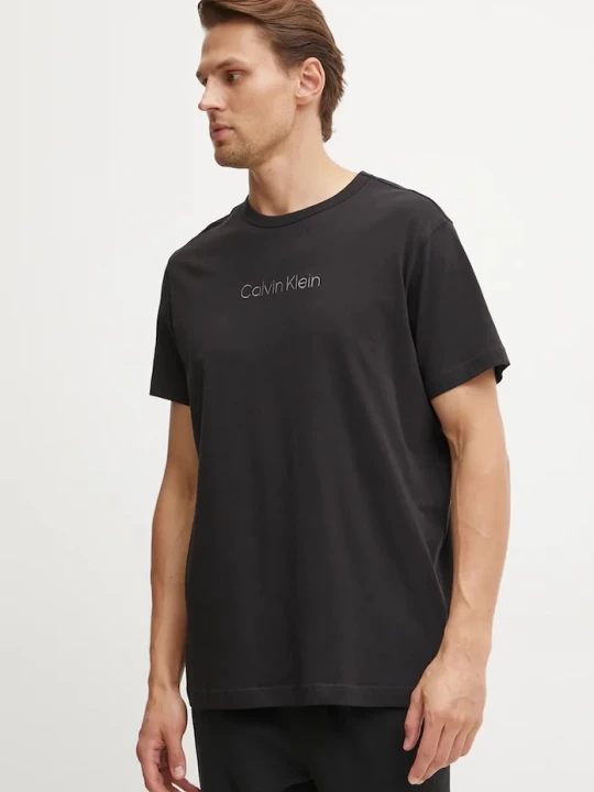 Obrázek produktu Calvin Klein Underwear tričkové pyžamo pánské bavlněné černá