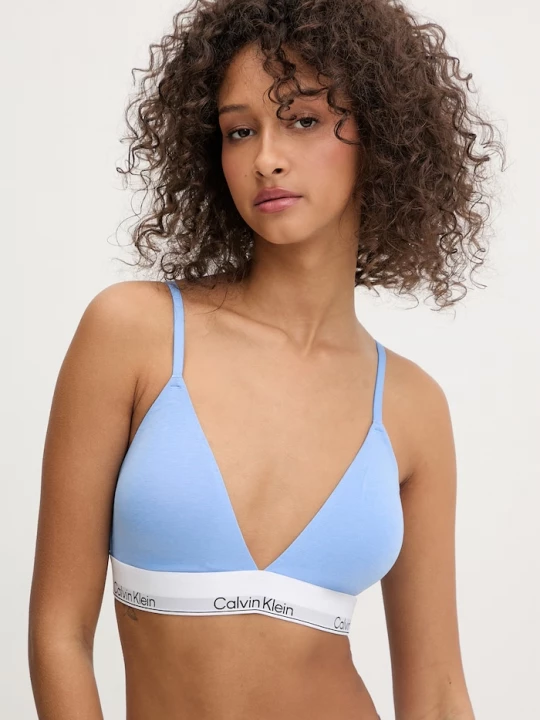 Obrázek produktu Calvin Klein Underwear trojúhelníková podprsenka bavlnou modrá
