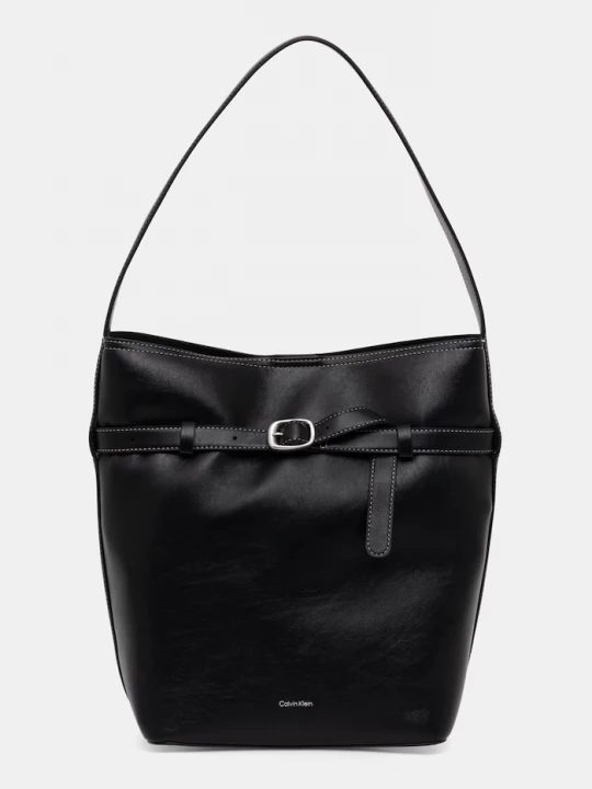 Obrázek produktu Calvin Klein vaková kabelka dámská z imitace kůže černá