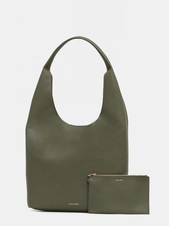 Obrázek produktu Calvin Klein vaková kabelka dámská z imitace kůže zelená