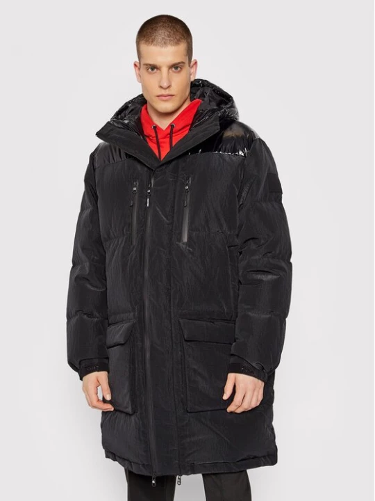 Obrázek produktu Calvin Klein Vatovaná bunda High Shine K10K107931 Černá Regular Fit