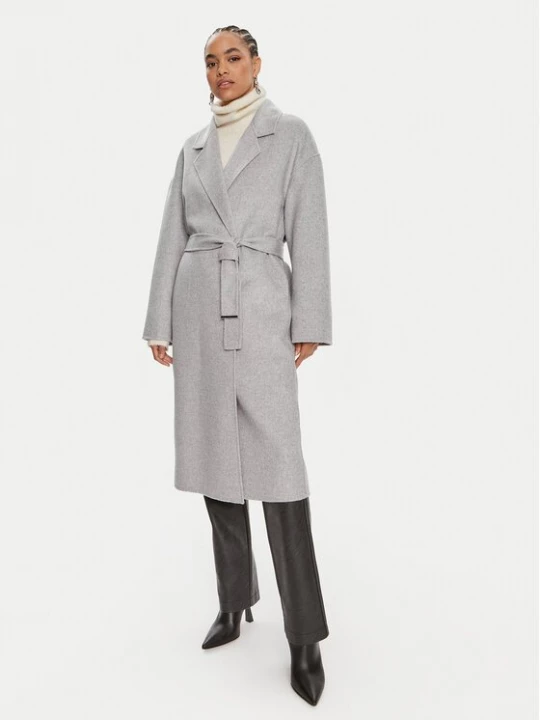Obrázek produktu Calvin Klein Vlněný kabát K20K207089 Šedá Oversize