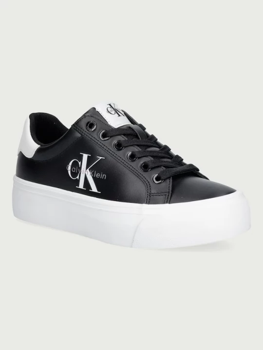 Obrázek produktu Calvin Klein VULC FLATFORM LACEUP LOW LTH sneakers boty dámské černá