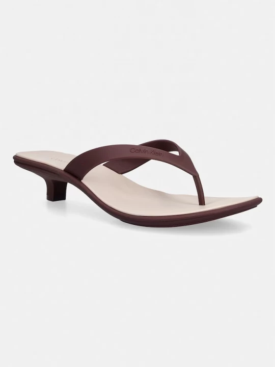 Obrázek produktu Calvin Klein žabky dámské FLIP FLOP KITTEN HEEL THONG TPU