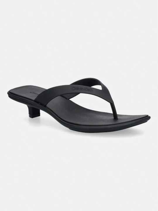 Obrázek produktu Calvin Klein žabky dámské FLIP FLOP KITTEN HEEL THONG TPU černá