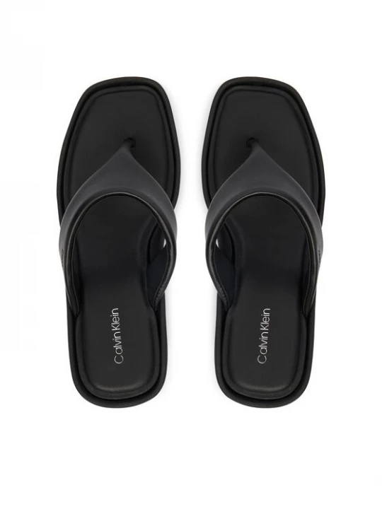 Obrázek produktu Calvin Klein Žabky Wedge 70 Sndl Thong Lth HW0HW02880 Černá