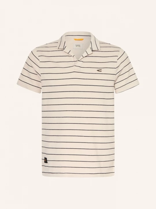 Obrázek produktu Camel Active Pletené Polo Tričko režná / tmavě modrá
