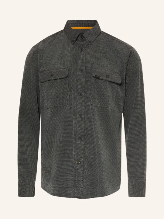 Obrázek produktu Camel Active Sametový Overshirt tmavě šedá / černá
