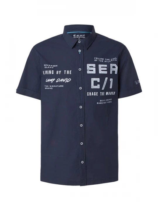 Obrázek produktu CAMP DAVID Košile marine modrá / bílá