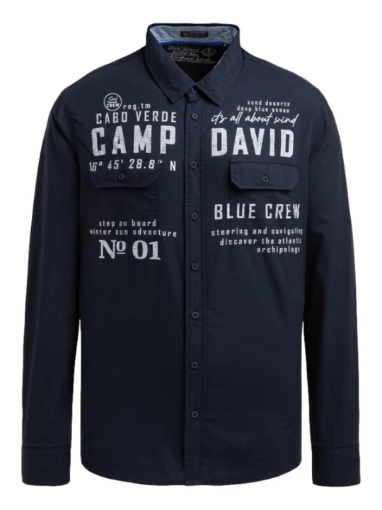 Obrázek produktu CAMP DAVID Košile námořnická modř / bílá