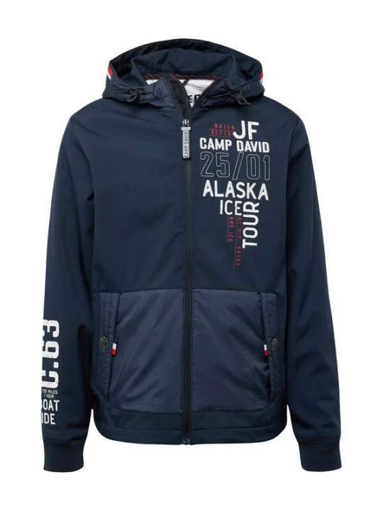 Obrázek produktu CAMP DAVID Přechodná bunda 'Alaska Ice Tour'  námořnická modř / červená / bílá