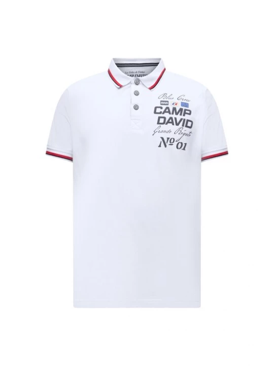 Obrázek produktu CAMP DAVID Tričko 'French Coast I' námořnická modř / kouřově modrá / bílá