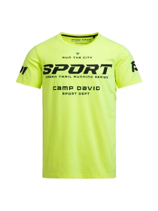 Obrázek produktu CAMP DAVID Tričko svítivě žlutá / černá