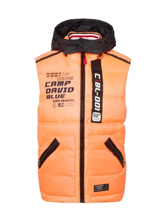 Obrázek produktu CAMP DAVID Vesta oranžová / černá / bílá