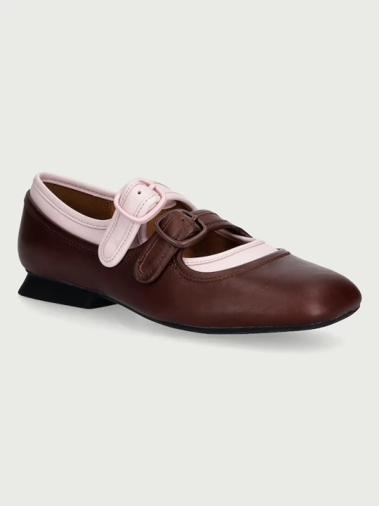 Obrázek produktu Camper baleríny kožené Casi Myra hnědá
