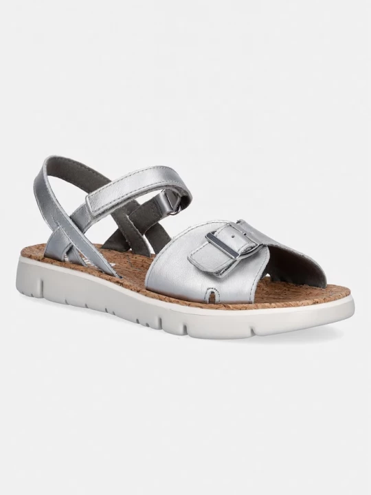 Obrázek produktu Camper dámské kožené Oruga Sandal stříbrná
