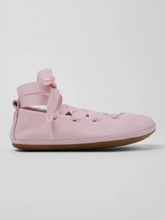 Obrázek produktu Camper Dětské kožené baleríny Camper Right Kids růžová