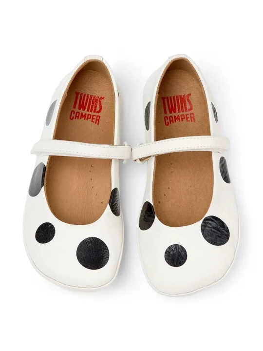 Obrázek produktu Camper Dětské kožené baleríny Camper TWS Kids béžová