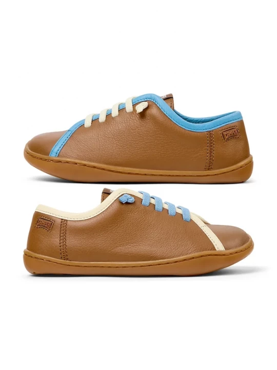 Obrázek produktu Camper Polobotky dětské nubukové Peu Cami K's TWS hnědá