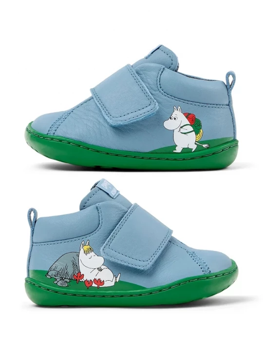 Obrázek produktu Camper Polobotky kojenecké kožené Peu Cami TWS FW by Moomin modrá