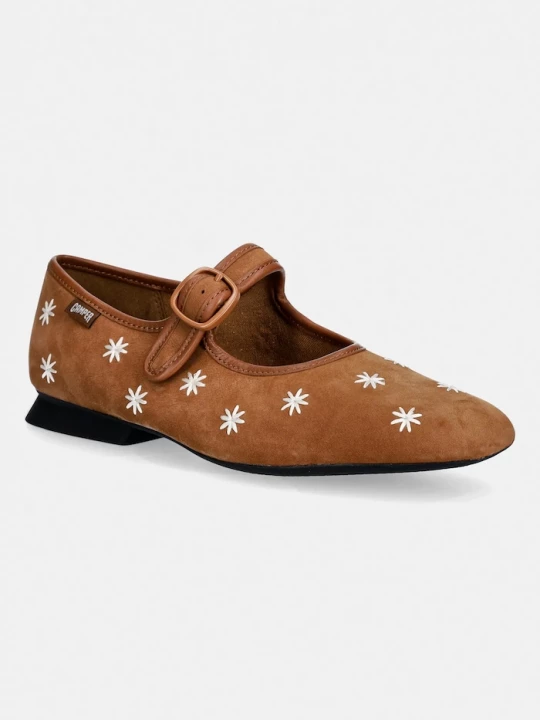 Obrázek produktu Camper Semišové baleríny Camper Casi Myra hnědá