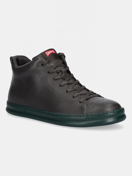 Obrázek produktu Camper Vysoké kožené boty Camper Runner Four zelená