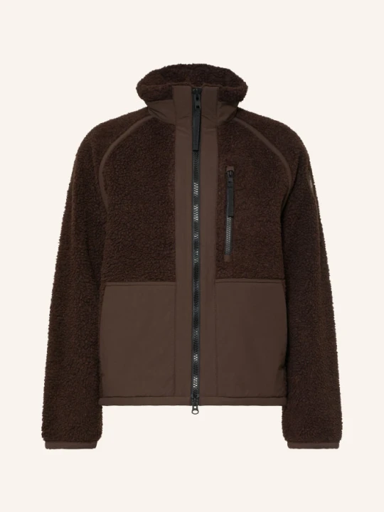 Obrázek produktu Canada Goose Bunda Z Medvídčí Kožešiny V Kombinaci Materiálů tmavě hnědá