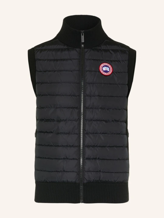 Obrázek produktu Canada Goose Péřová Bunda Hybridge Ze Směsi Materiálů černá