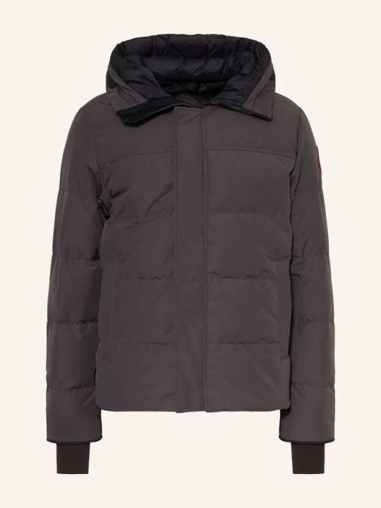 Obrázek produktu Canada Goose Péřová Bunda Macmillan tmavě šedá