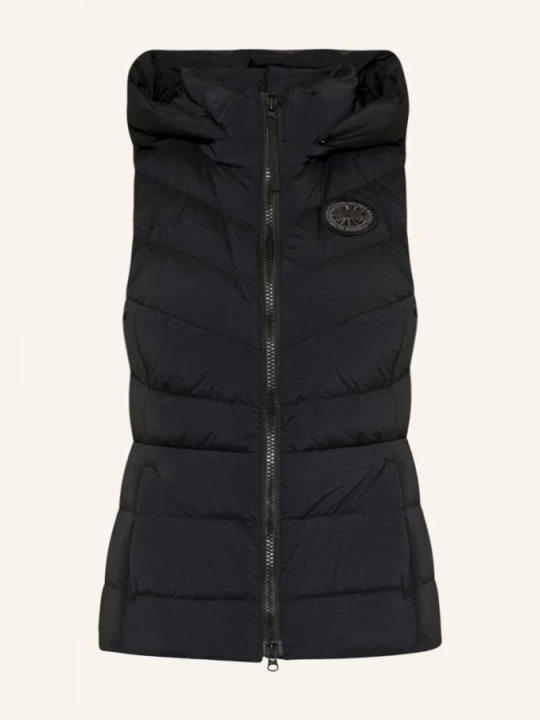 Obrázek produktu Canada Goose Péřová Vesta Clair S Odnímatelnou Kapucí černá