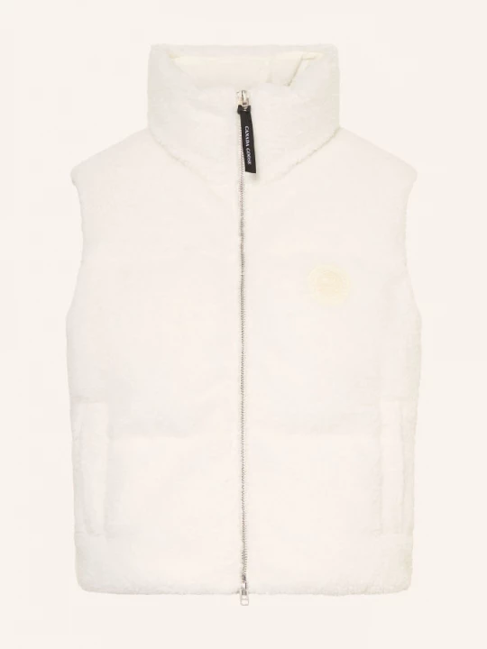 Obrázek produktu Canada Goose Péřová Vesta Fallon Z Plyšové Kožešiny bílá