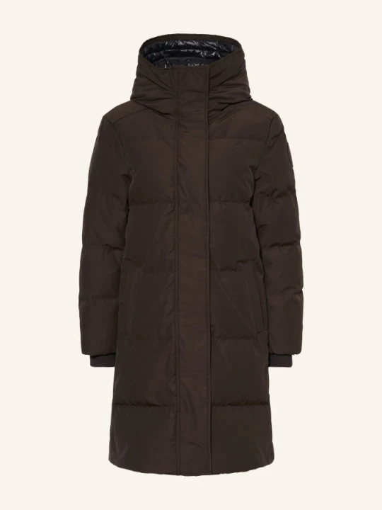 Obrázek produktu Canada Goose Péřový Kabát Louise Parka tmavě hnědá