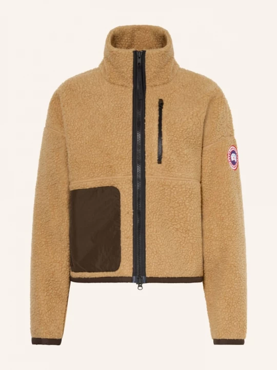 Obrázek produktu Canada Goose Plyšová Bunda Simcoe světle hnědá / tmavě hnědá