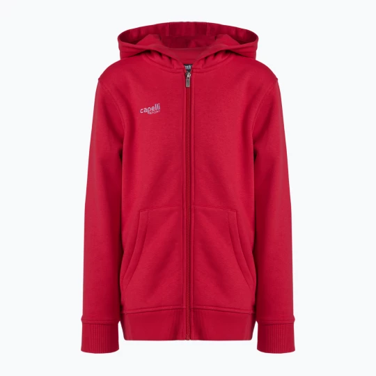 Obrázek produktu Capelli Basics Youth Zip Football Hoodie červená CAPELLI NEW YORK