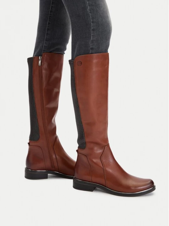 Obrázek produktu Caprice Kozačky ve vojenském stylu 9-25513-41 Hnědá