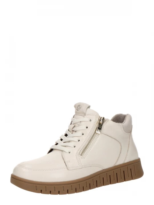 Obrázek produktu CAPRICE Šněrovací kozačky 'FINA' starobéžová / offwhite