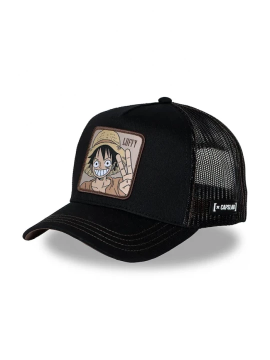 Obrázek produktu Capslab trucker čepice s bavlnou x Onepiece černá