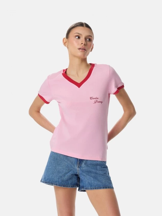 Obrázek produktu Cardio Bunny Tričko 'RETRO' pink