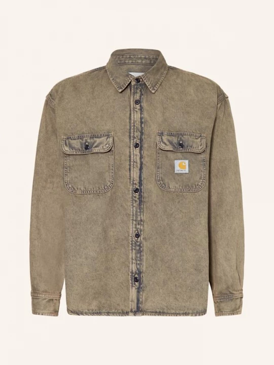 Obrázek produktu Carhartt Wip Džínová Bunda Tigan 3fugd blue leather garment dyed