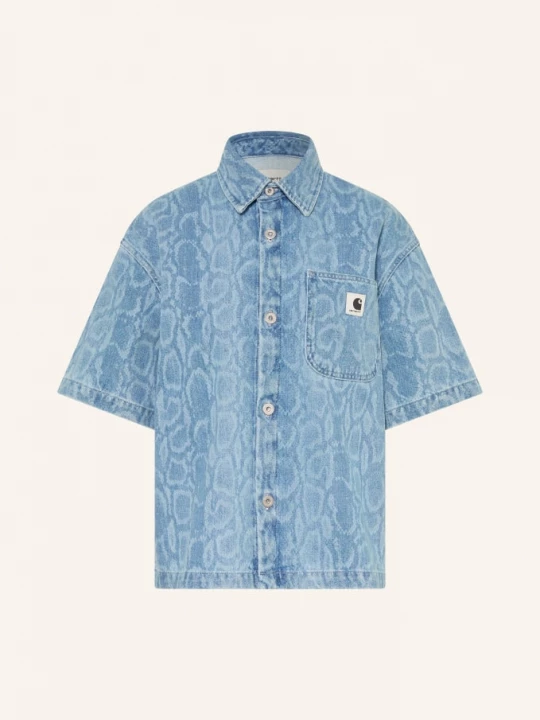 Obrázek produktu Carhartt Wip Džínová Halenka Lovilia modrá / tmavě modrá