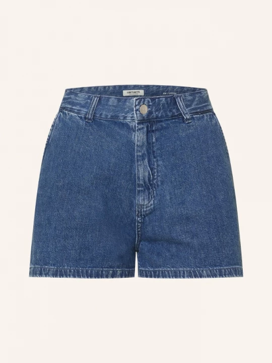 Obrázek produktu Carhartt Wip Džínové Šortky Lova 0106 blue stone washed