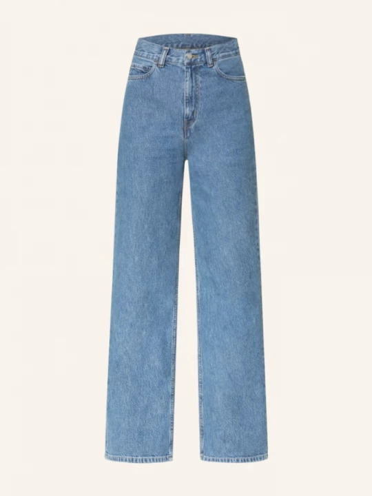 Obrázek produktu Carhartt Wip Flared Džíny Jane 0160 blue heavy stone wash