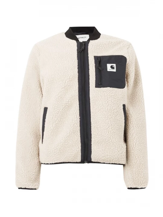 Obrázek produktu Carhartt WIP Fleecová mikina 'Janet Liner' světle šedá / černá