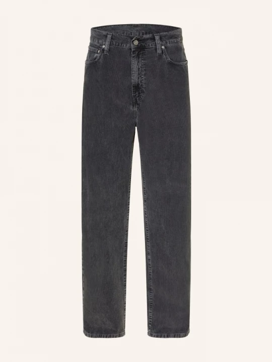Obrázek produktu Carhartt Wip Manšestrové Kalhoty Aaron Regular Fit tmavě šedá