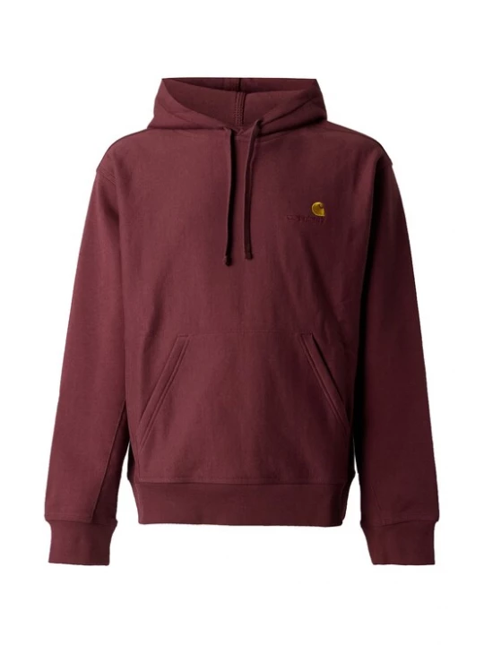 Obrázek produktu Carhartt WIP Mikina 'American Script' vínově červená