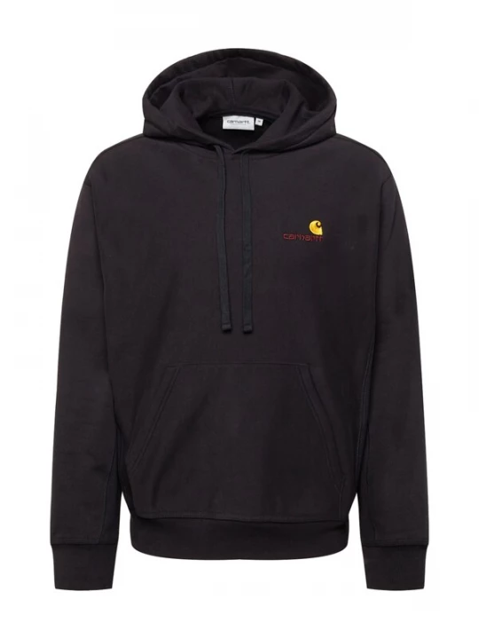 Obrázek produktu Carhartt WIP Mikina 'American Script'  zlatě žlutá / rezavě červená / černá
