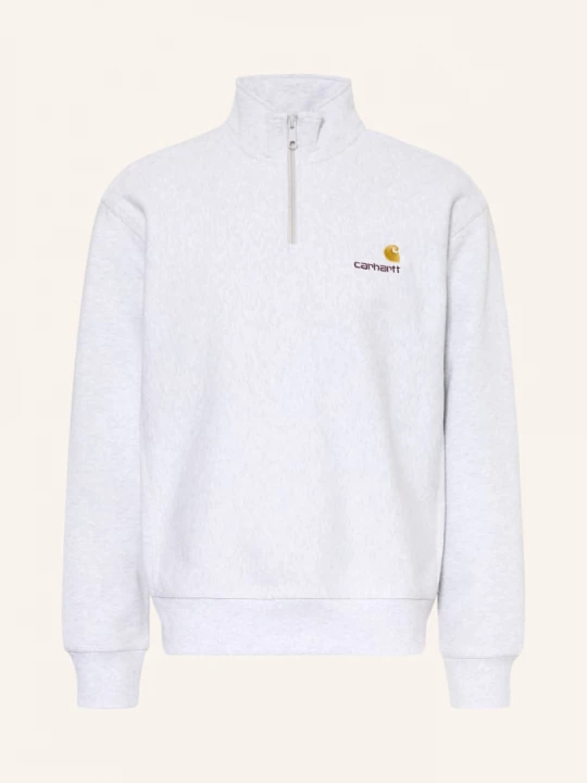 Obrázek produktu Carhartt Wip Mikinový Troyer American Script světle šedá