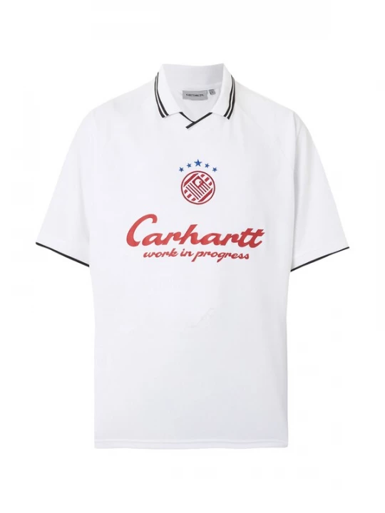 Obrázek produktu Carhartt WIP Tričko 'Terrace Football' modrá / červená / černá / bílá