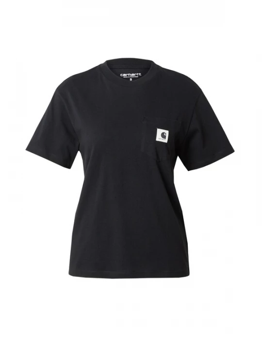 Obrázek produktu Carhartt WIP Tričko 'W S/S Pocket'  černá / bílá