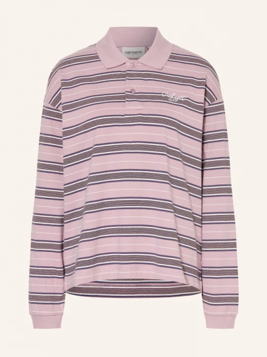 Obrázek produktu Carhartt Wip Žerzejová Polokošile Bronson růžová / šedá / černá